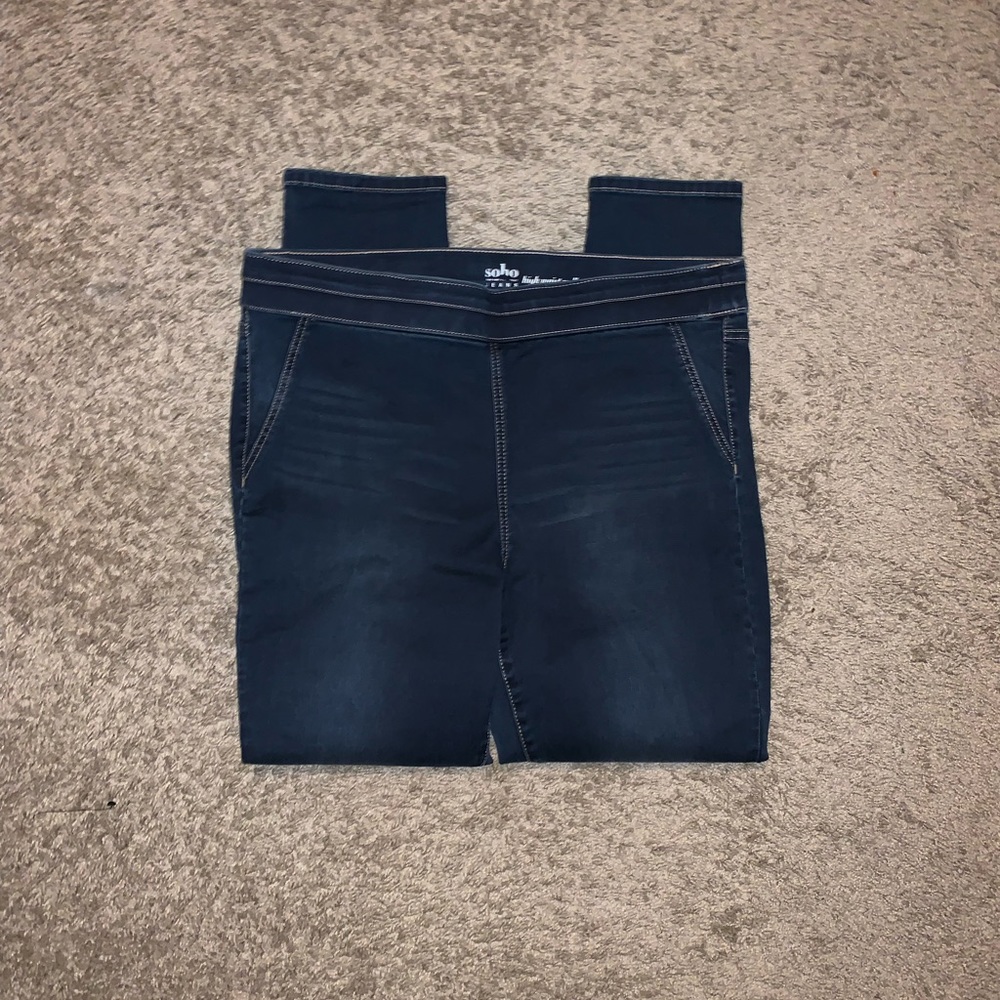 🐠 NY&CO jeans leggings size XL